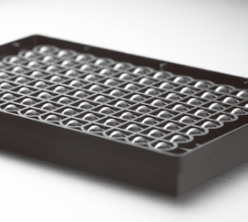 384孔板 SPHEROID 黑色 底透 圆底 超低吸附 多重包被 带盖 灭菌